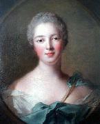 Jean Marc Nattier Portrait de Madame de Pompadour en Diane Spain oil painting artist
